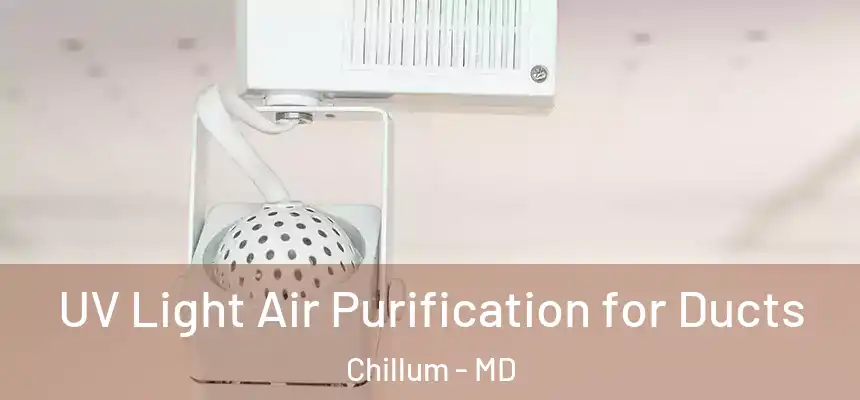 UV Light Air Purification for Ducts Chillum - MD